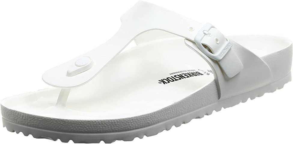 Picture of Birkenstock 128221-37 Womens Gizeh Eva Thong Sandals&#44; White - Size 37