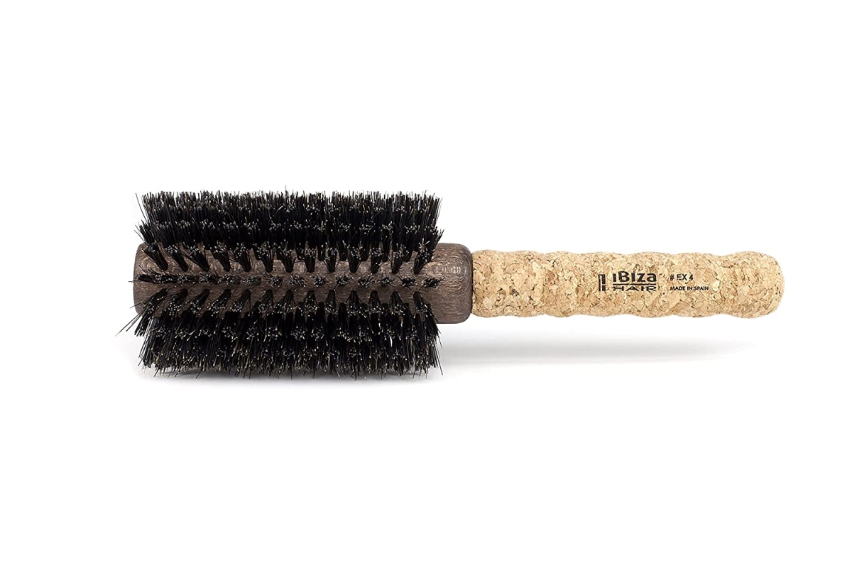 Picture of Ibiza EX4 65 mm Boar Bristle Hair Brush - Lightweight - Salon Quality - Heat Resistant Round Hair Brush