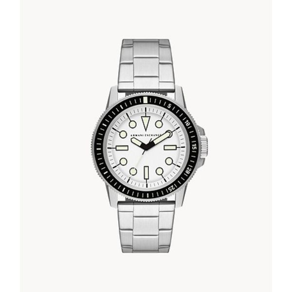 Picture of Armani Exchange AX1853 Leonardo Stainless Steel Mens Watch