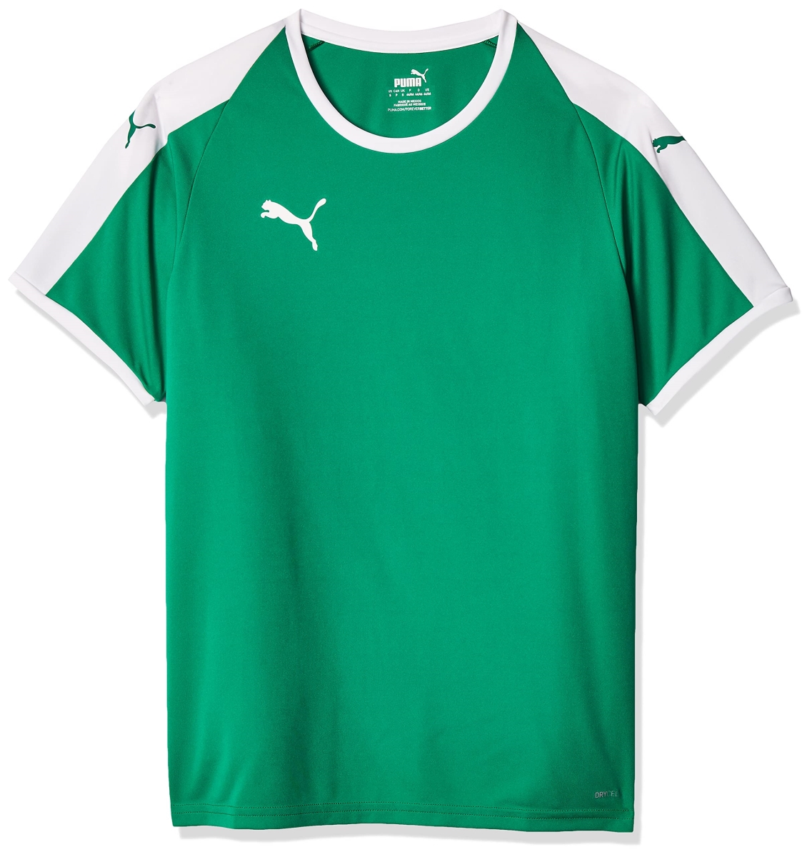 Mens Liga Jersey, Pepper Green & White - Small
