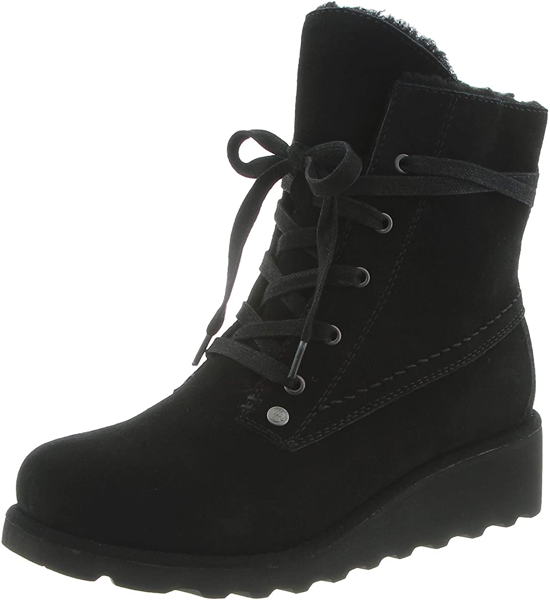 Picture of Bearpaw 2025W-011-10 Womens Krista Ankle Boots&#44; Black - Size 10