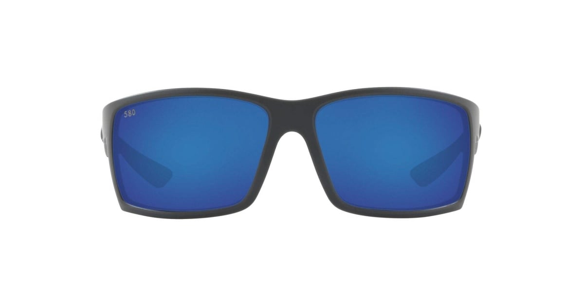 64 mm Reefton Rectangular Sunglasses for Mens, Gray & Blue Polarized -  Costa Del Mar, CO809445