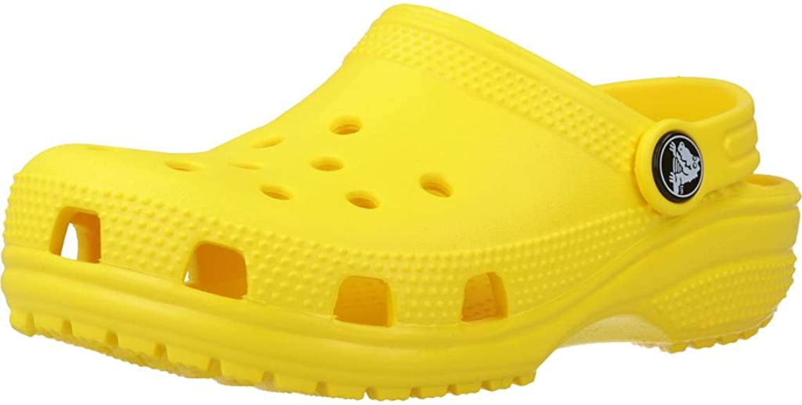 Picture of Crocs 204536-7C1-C4 Unisex Childrens Classic Clog&#44; Lemon - Size C4