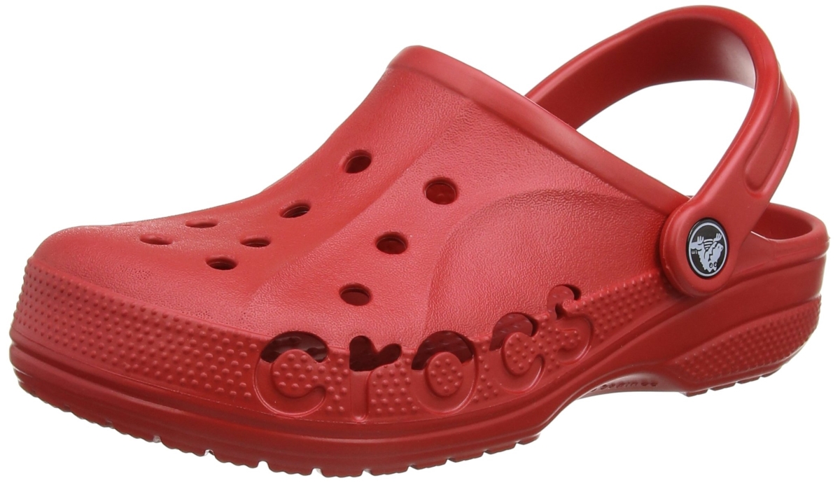 Picture of Crocs 10126-6EN-M4W6 Unisex Baya Clogs&#44; Pepper - Size M4W6
