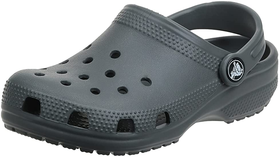 Picture of Crocs 204536-0DA-C11 Childrens Classic Clog Slipper&#44; Slate Grey - Size C11