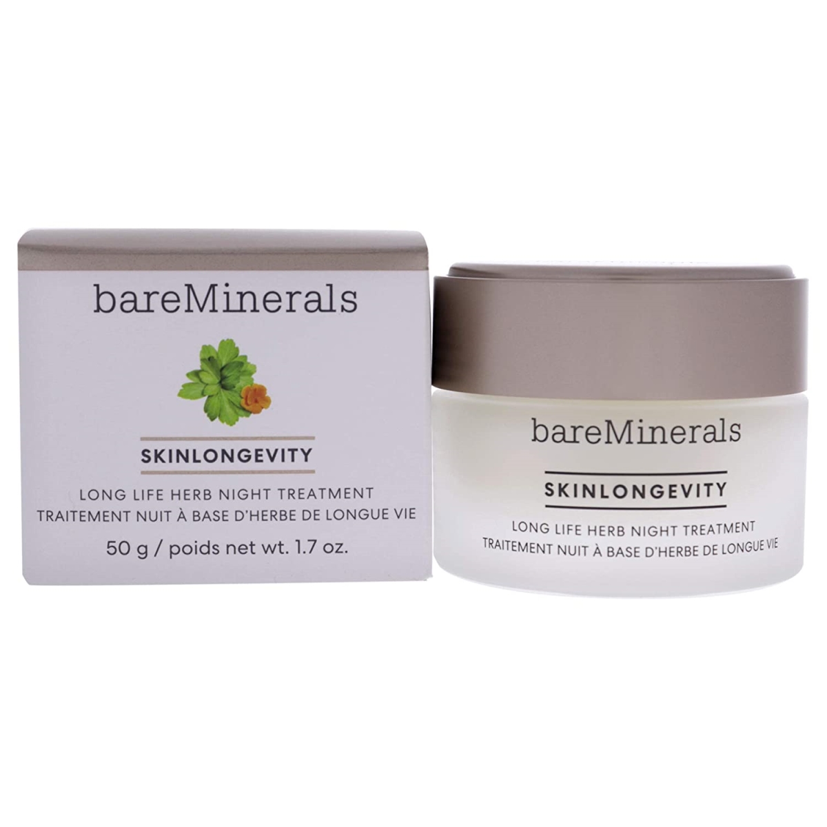 Picture of Bare Minerals 87612 1.7 oz Skinlongevity Long Life Herb Night Treatment
