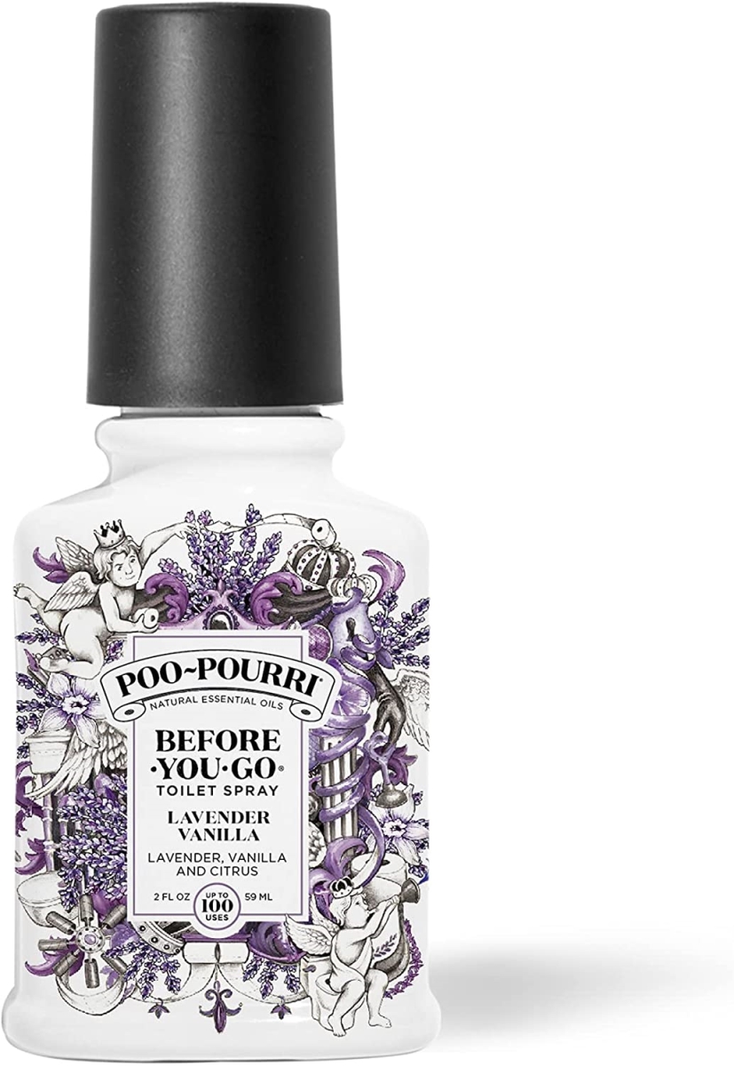 Picture of Poo-Pourri 3589-2OZ-3PK 2 oz Before-You-Go Toilet Spray Bottle with Lavender Vanilla Scent - Pack of 3