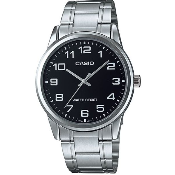 MTPV001D-1B Mens Stainless Steel Watch