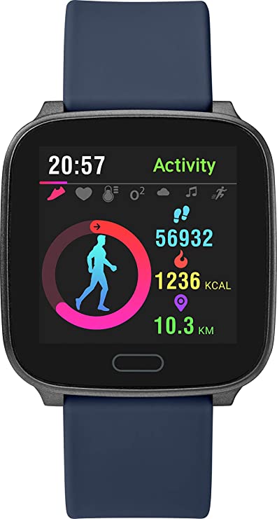TW5M34300 iConnect Active Square Smartwatch for Mens