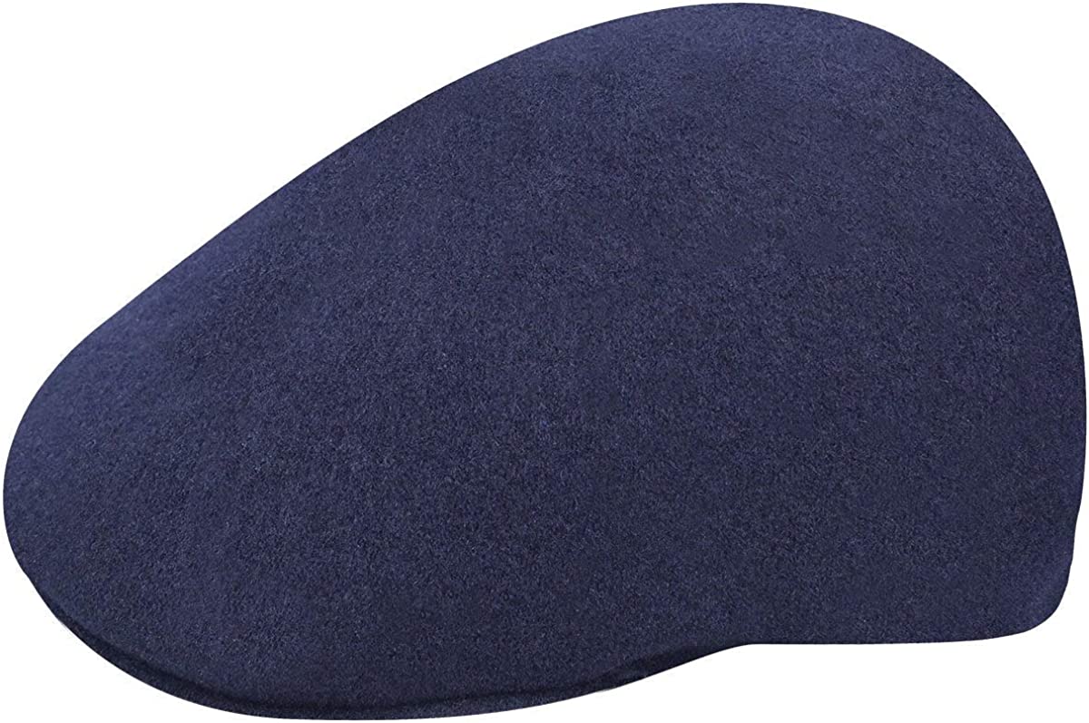Seamless Wool 507 Felt Hat for Men & Women - Dark Blue - Small