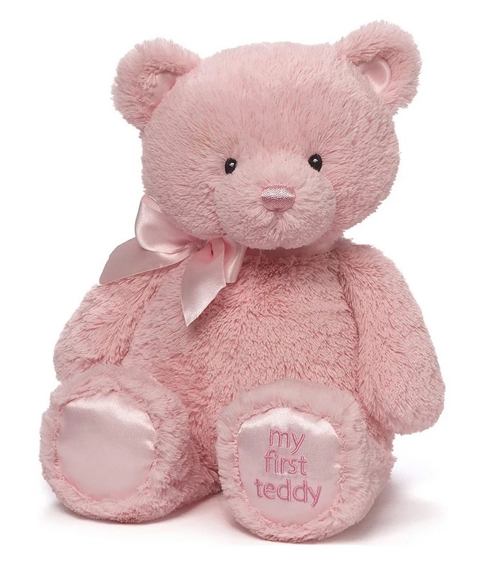 Picture of Gund 6048623 15 in. Baby My First Teddy Bear Stuffed Animal Plush - Pink