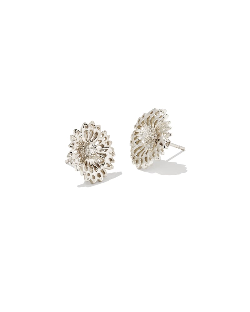 9608851546 Womens Brielle Stud Earrings, Rhodium