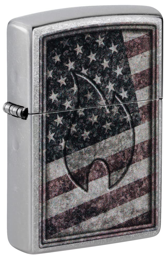 2022N Zippo Supplement, Laser Engrave Art Deco, Black Ice