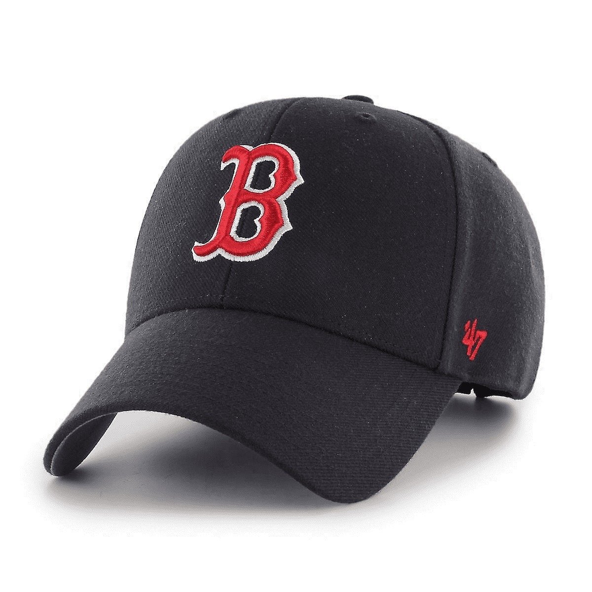 B-MVP02WBV-HM-OSF Boston Red Sox Juke MVP Adjustable Hat Navy - Home