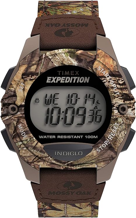 Picture of Timex TW4B19500B 40 mm Expedition Digital CAT Camo Fabric Mens Watch