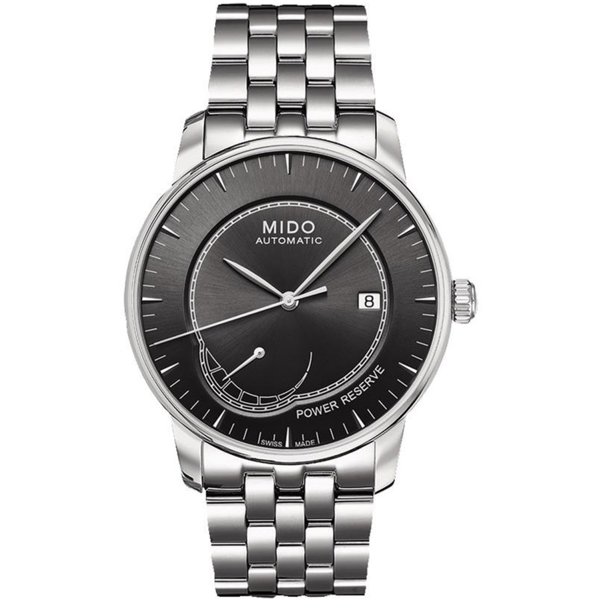 Picture of Mido M86054131 Baroncelli Automatic Power Reserve Mens Watch