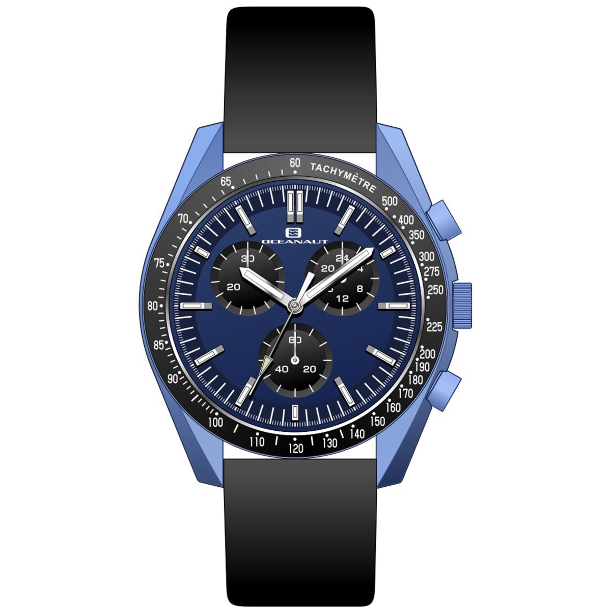 OC7583 Orbit Quartz Blue Dial Round Mens Watch -  Oceanaut