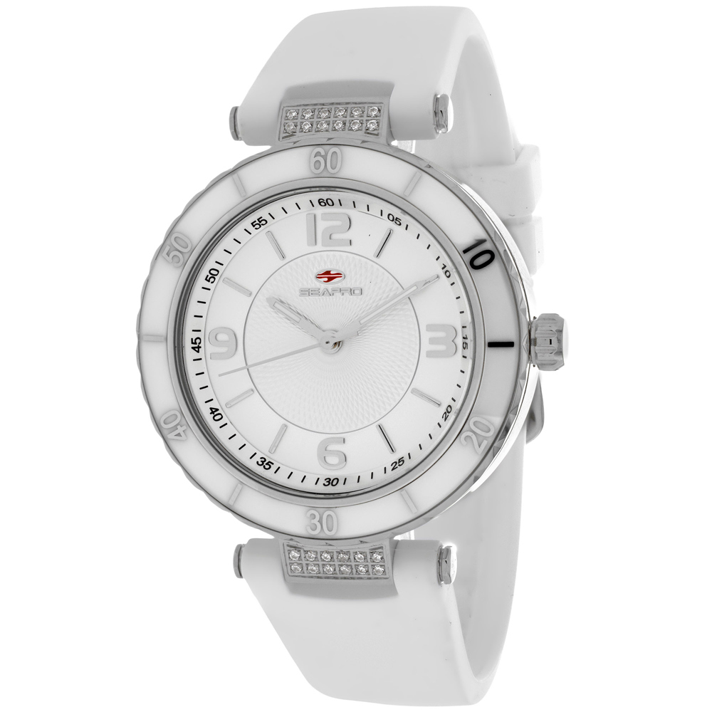 SP6410 Seductive Silver Dial Round Ladies Watch