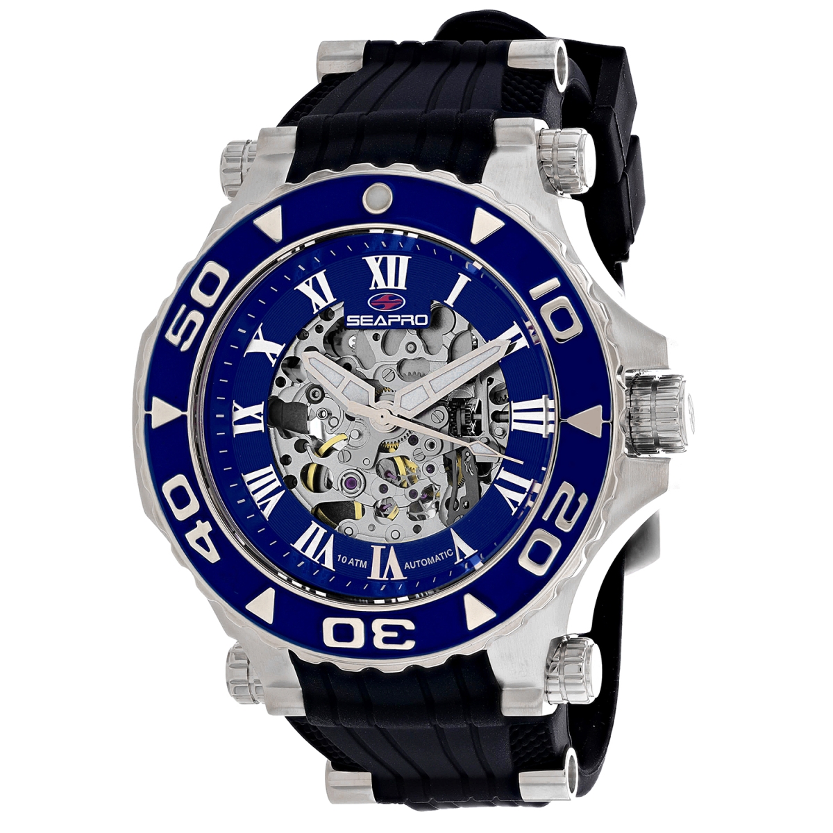 SP7750 Seaway Automatic Blue Dial Round Mens Watch