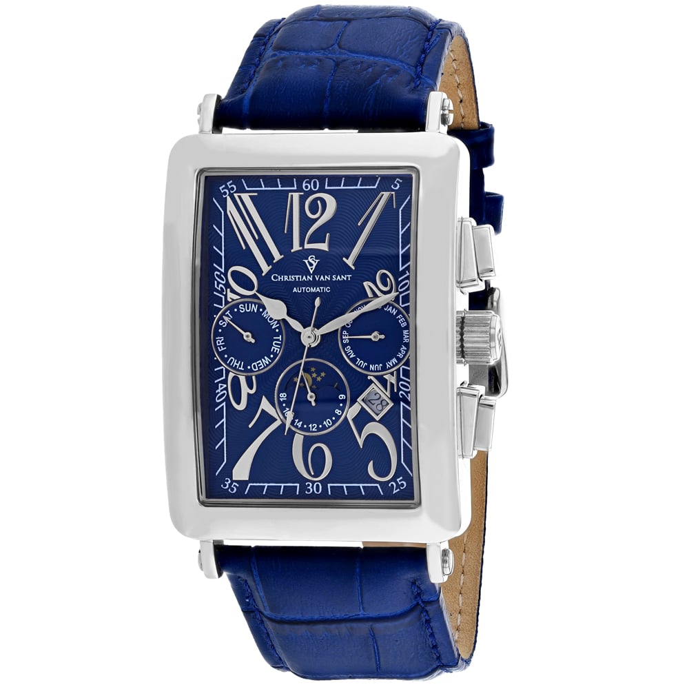 CV9137 Prodigy Automatic Blue Dial Rectangular Mens Watch