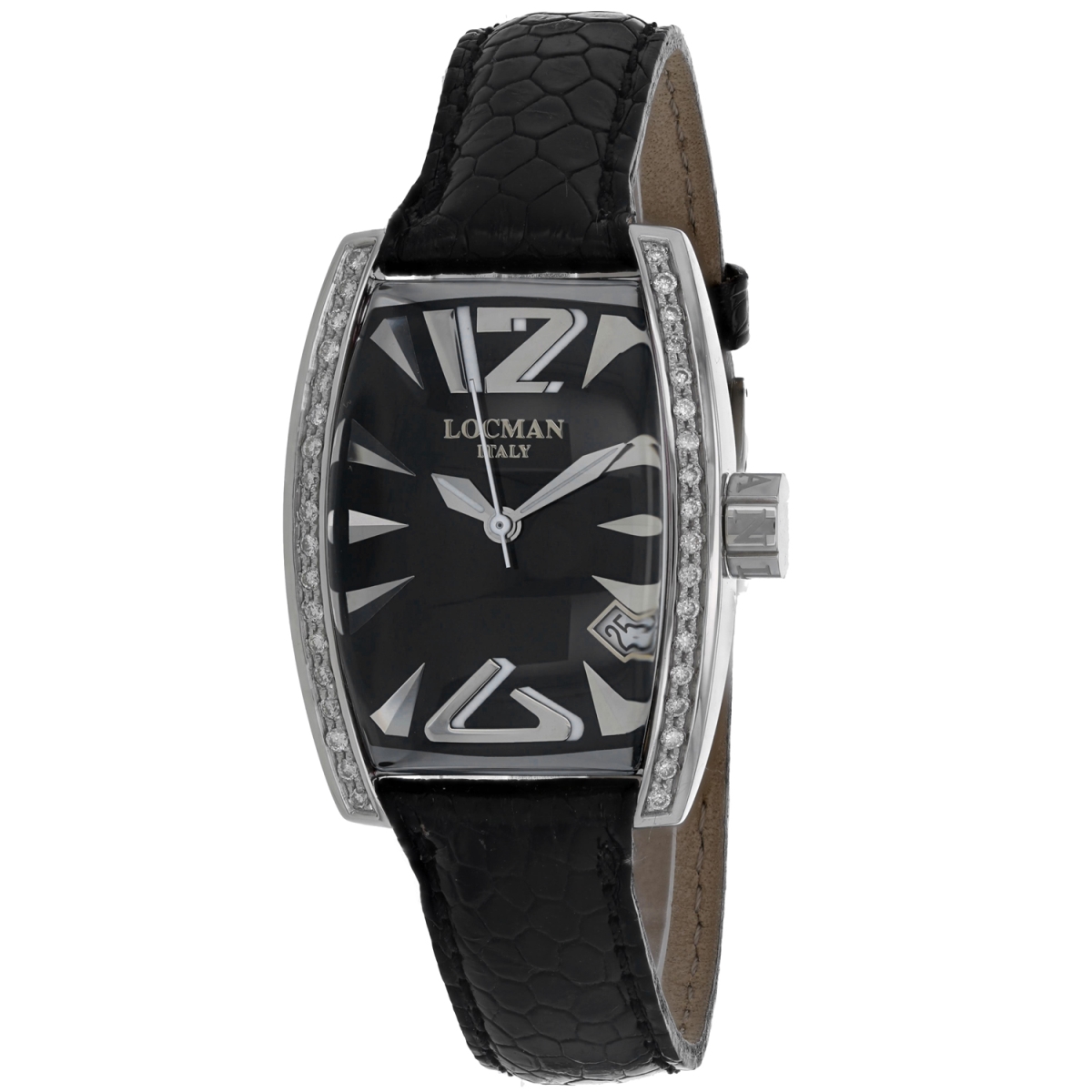 151BKD Panorama Quartz Black Dial Ladies Watch