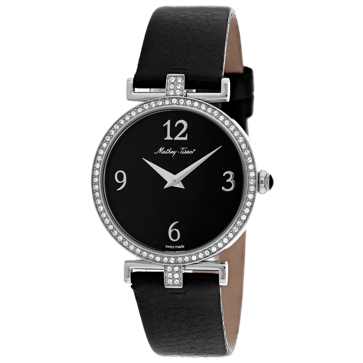 D587QAN Gaia Quartz Black Dial Ladies Watch