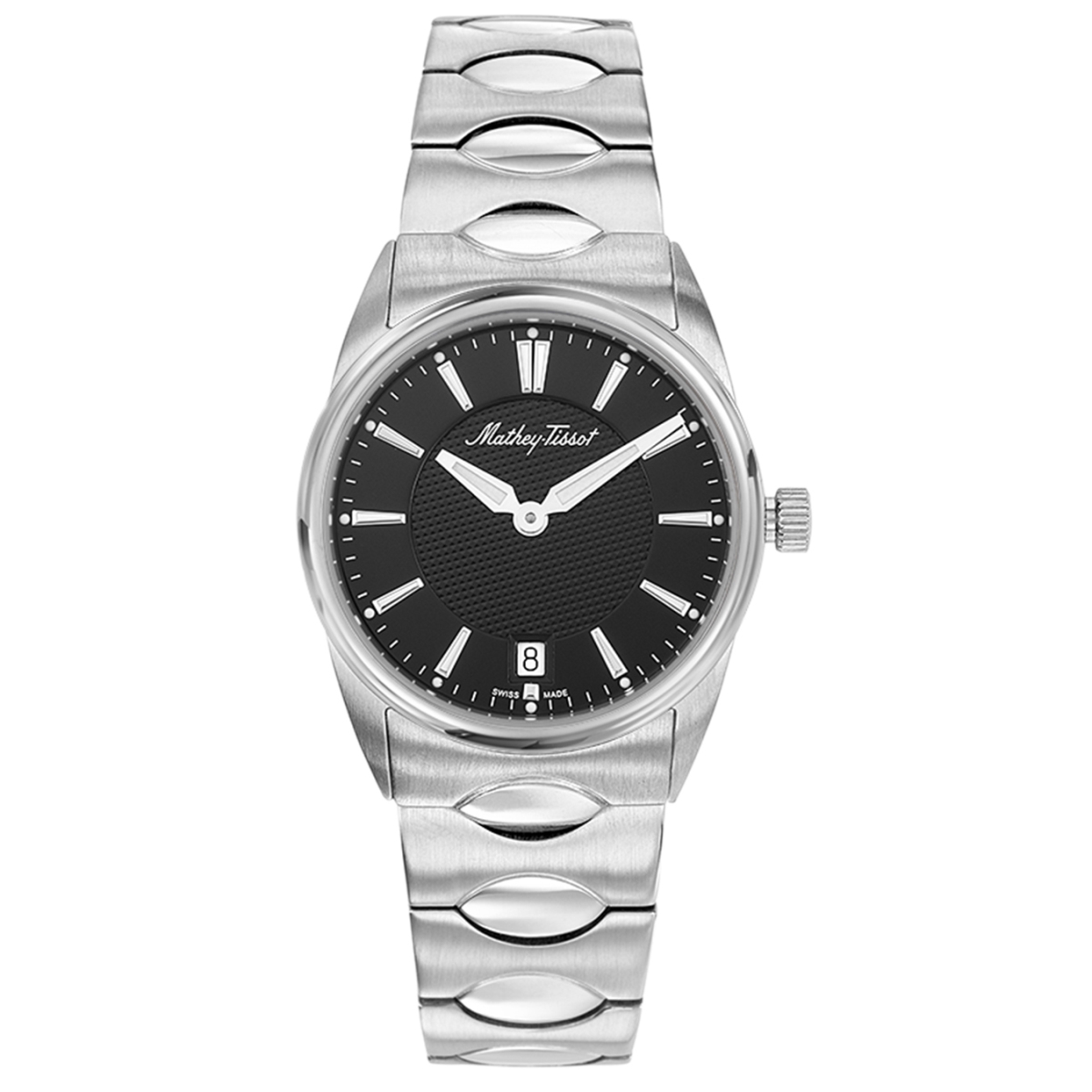D791AN Classic Quartz Black Dial Ladies Watch -  Mathey Tissot