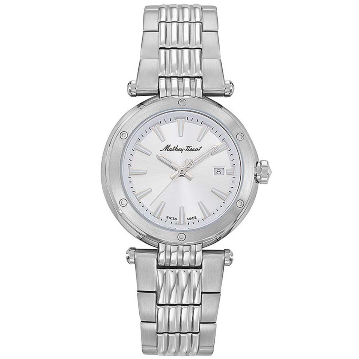 D912AI Neptune Quartz Silver Dial Ladies Watch -  Mathey Tissot