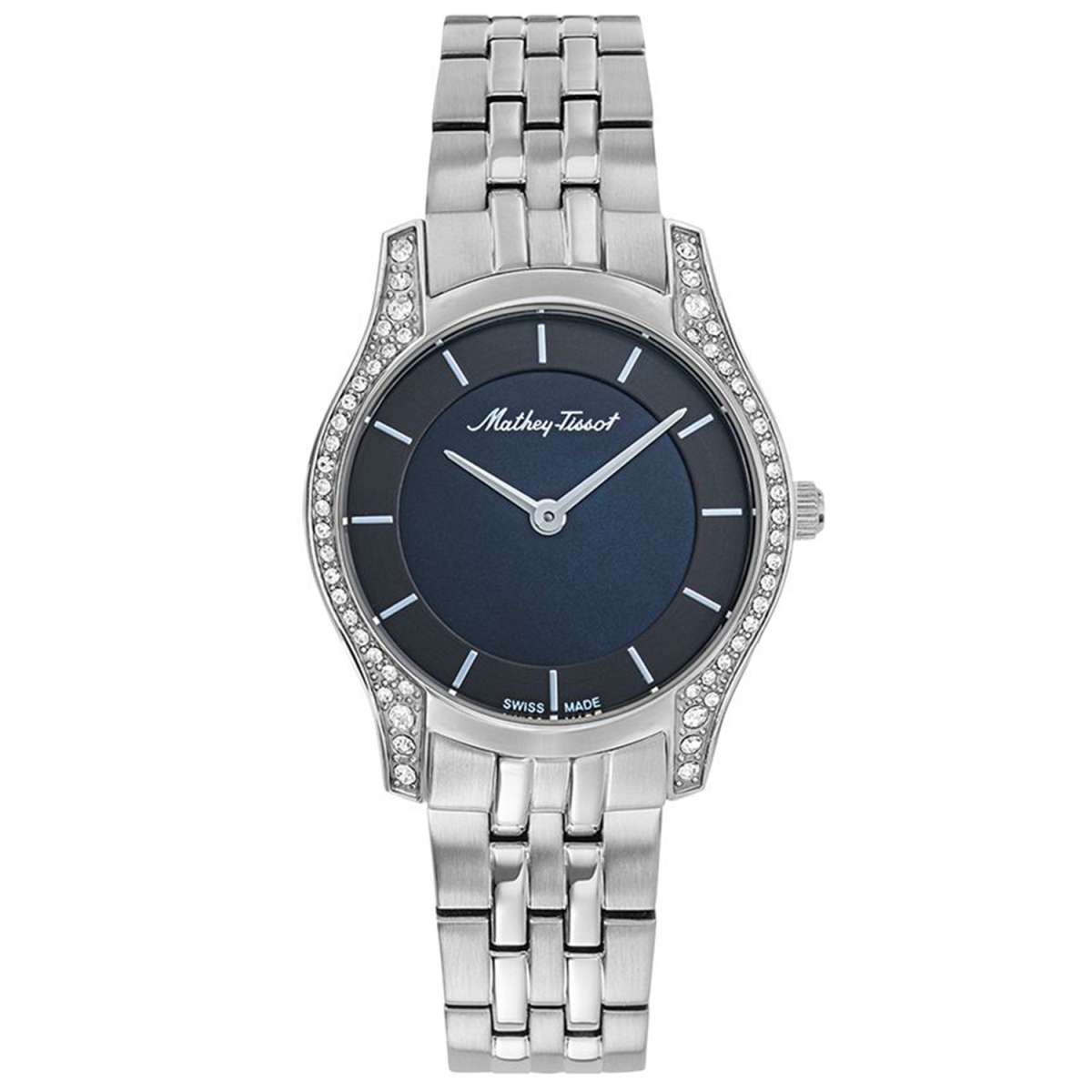 D949AQN Tacy Quartz Black Dial Ladies Watch -  Mathey Tissot