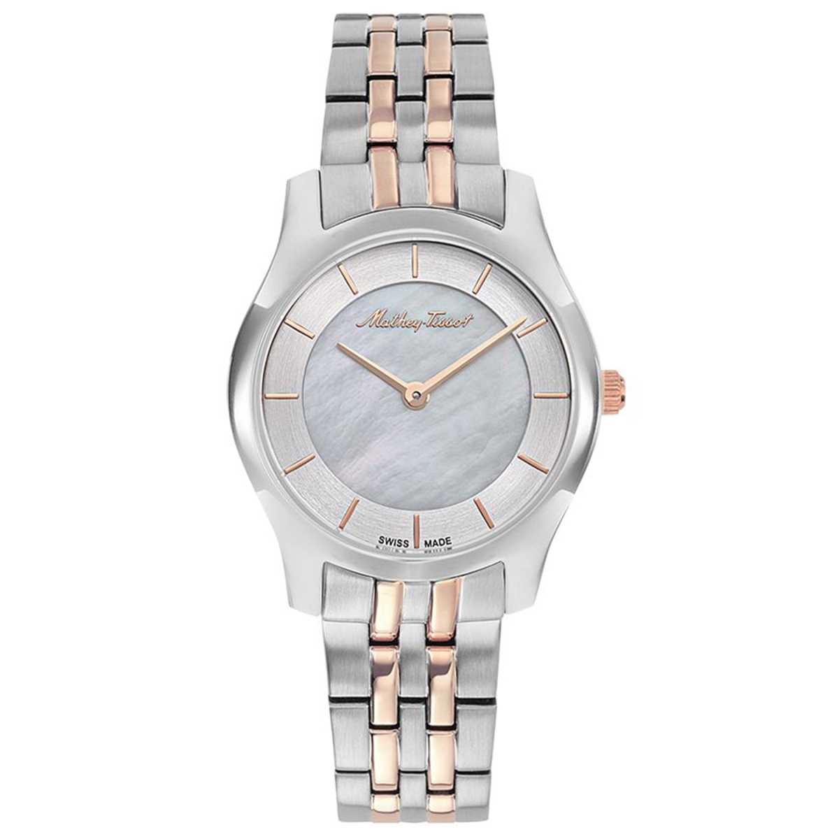 D949BI Tacy Quartz Mother of Pearl Dial Ladies Watch -  Mathey Tissot