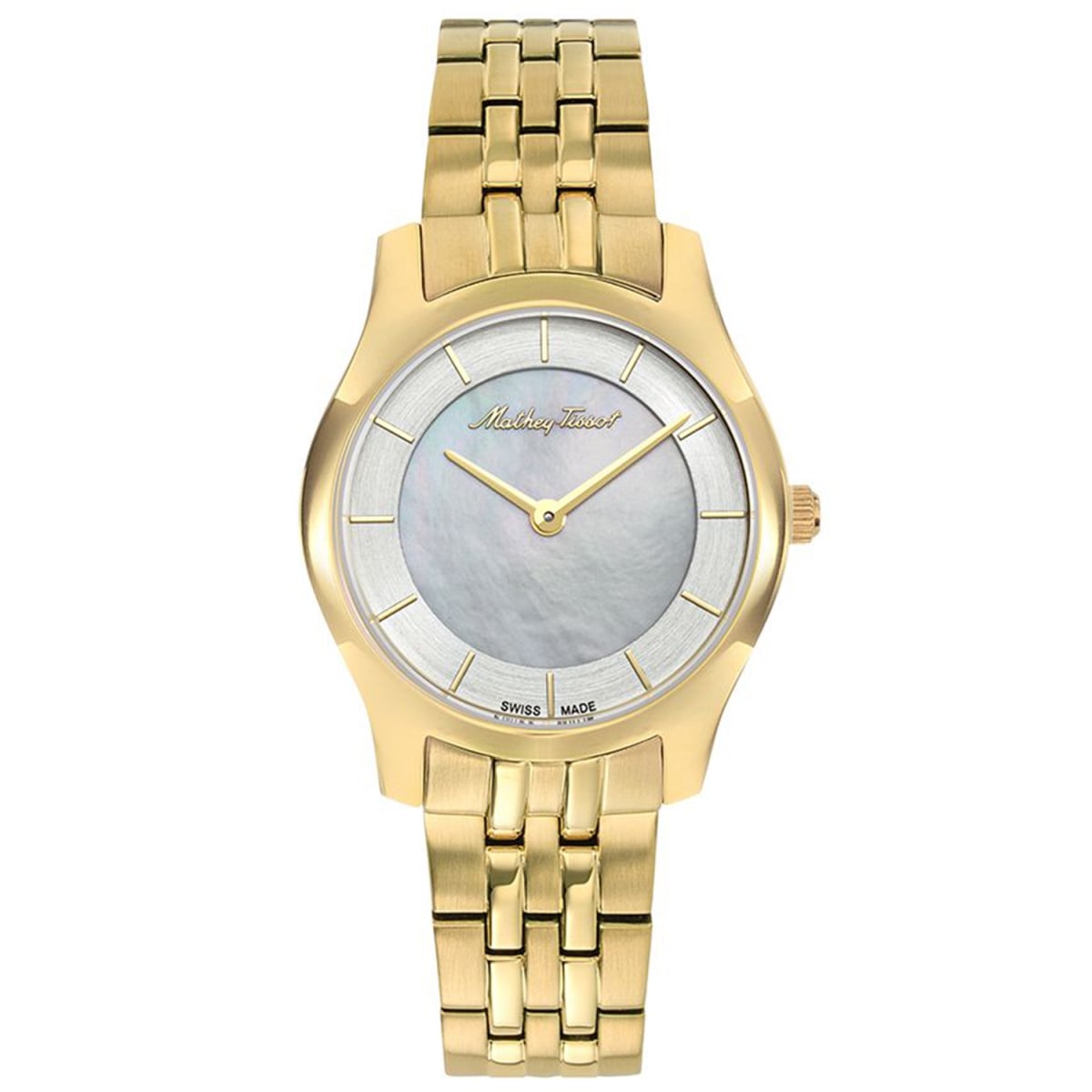 D949PYI Tacy Quartz Mother of Pearl Dial Ladies Watch -  Mathey Tissot
