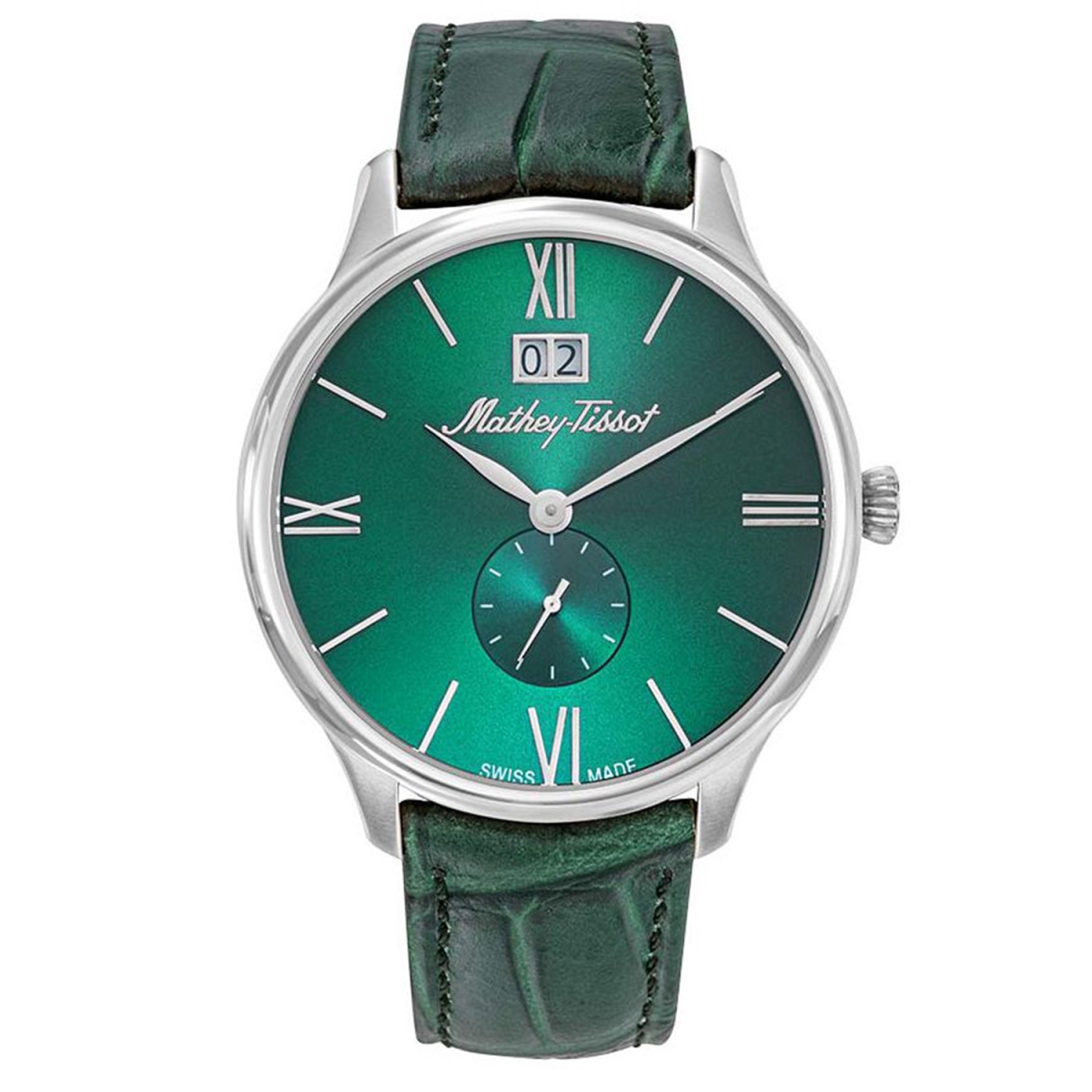 H1886QAV Edmond Quartz Green Dial Mens Watch