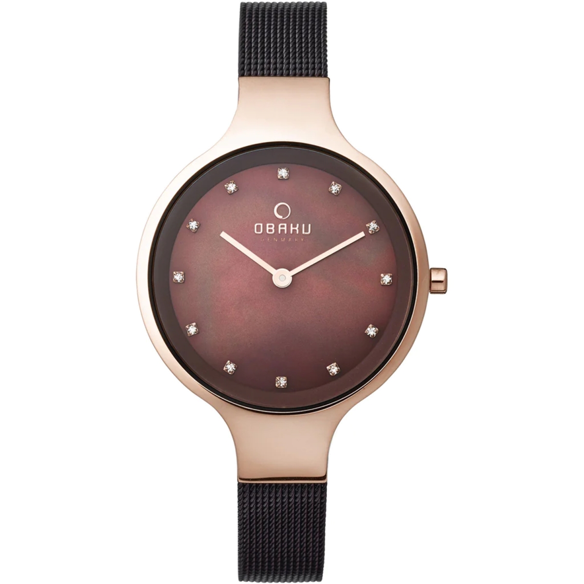 V173LXVNMN Classic Quartz Brown Dial Ladies Watch
