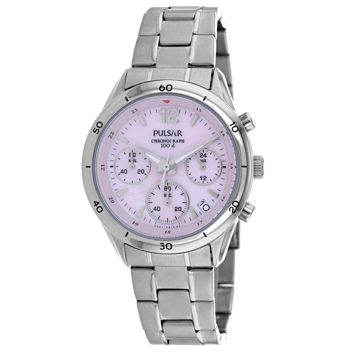 PT3089 Classic Quartz Pink Dial Ladies Watch -  Pulsar