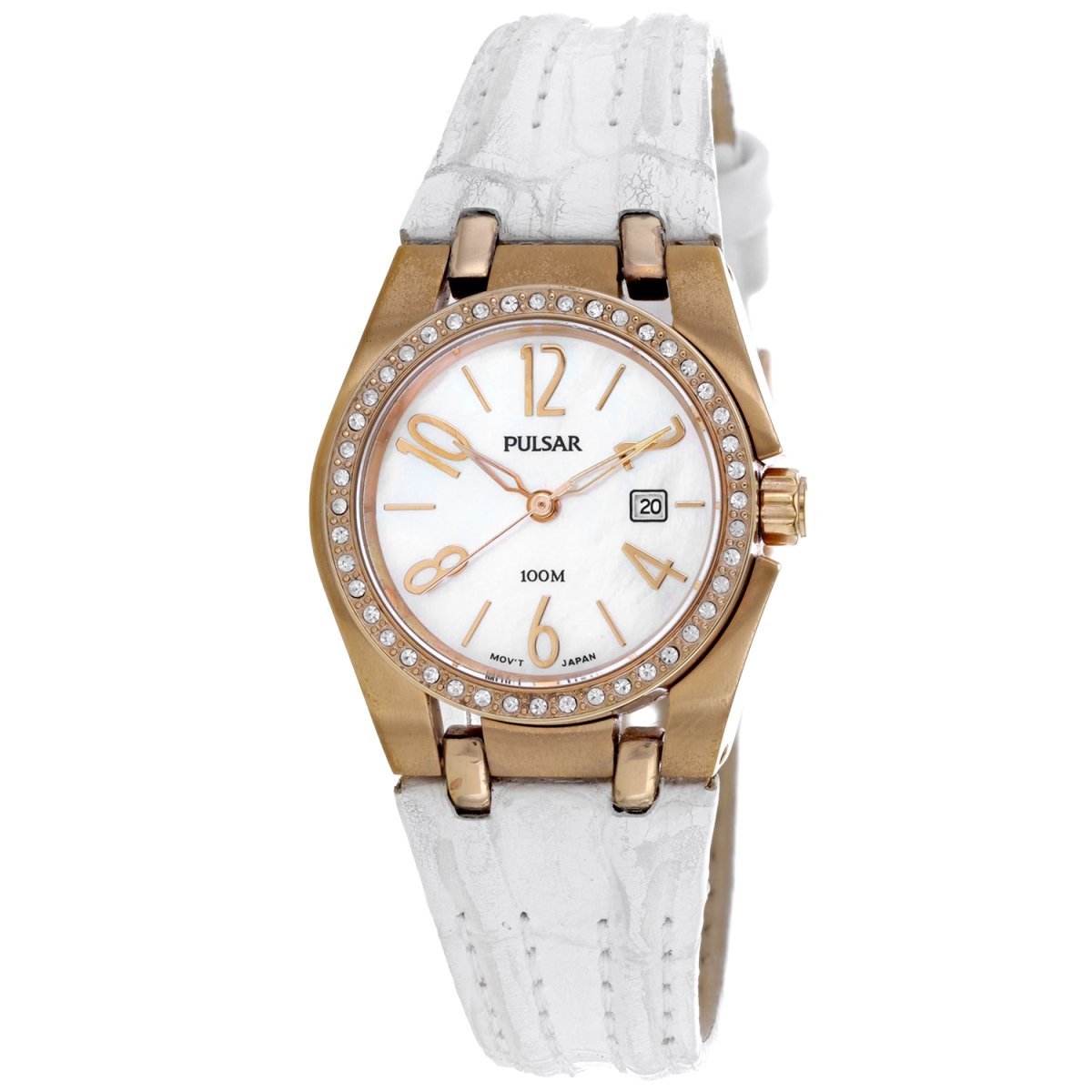 PXT668X1 Classic Quartz White Dial Ladies Watch