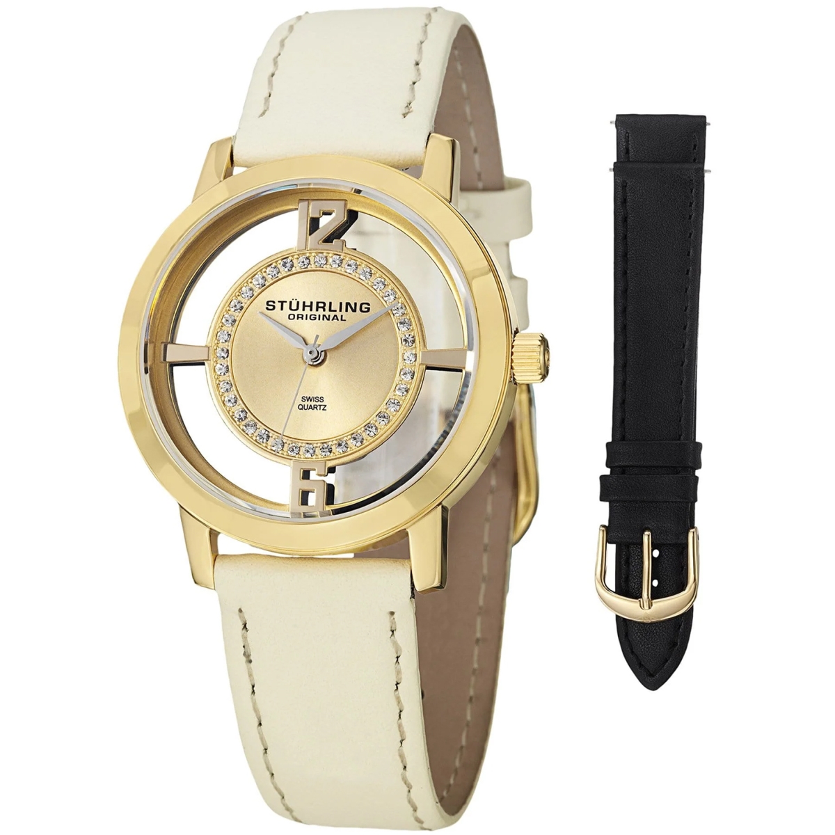 388L2.SET.02 Winchester Quartz Gold Dial Ladies Watch
