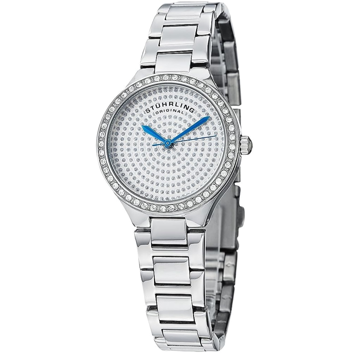 68301 Symphony Quartz Silver Dial Ladies Watch
