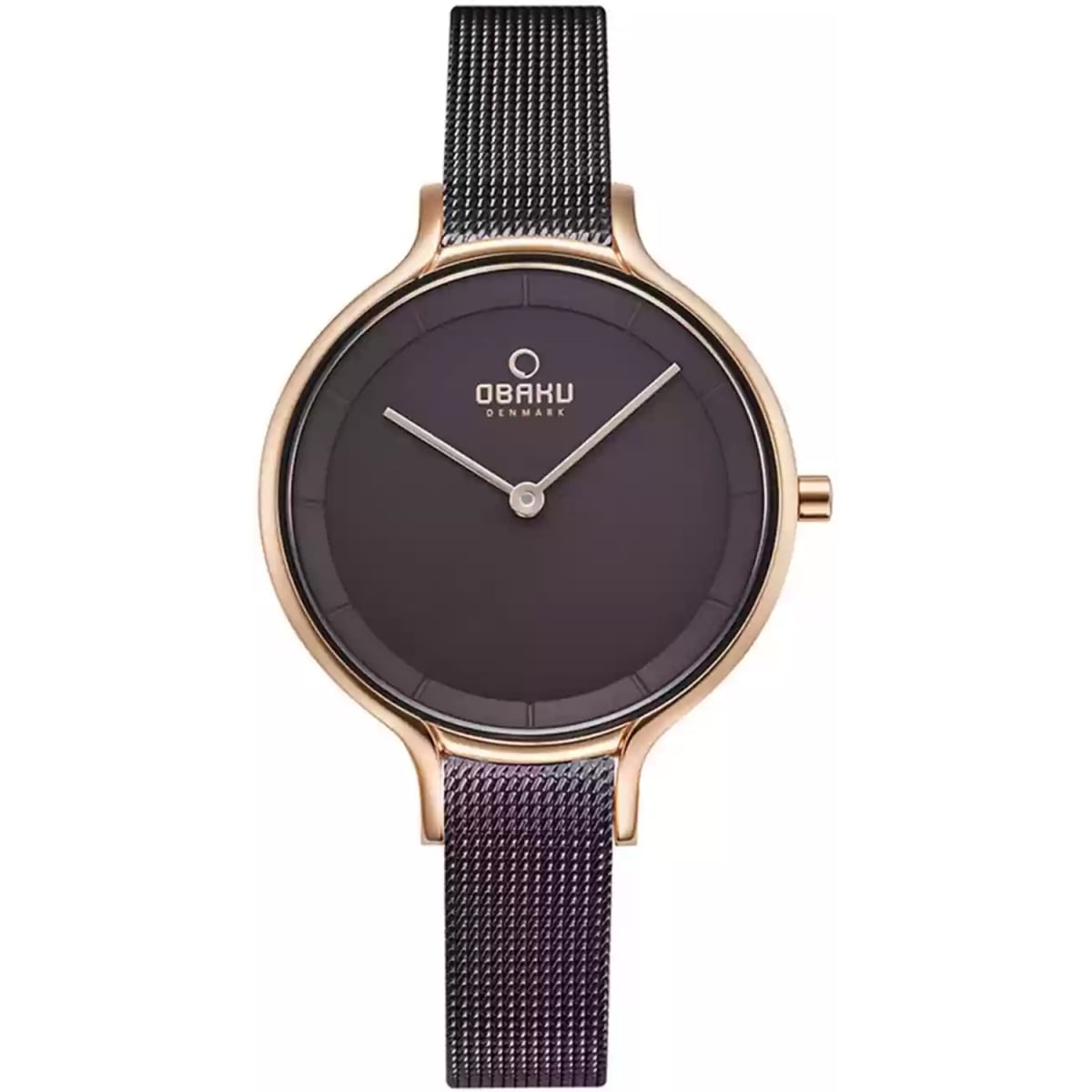 V228LXVNMN Walnut Quartz Silver Dial Ladies Watch