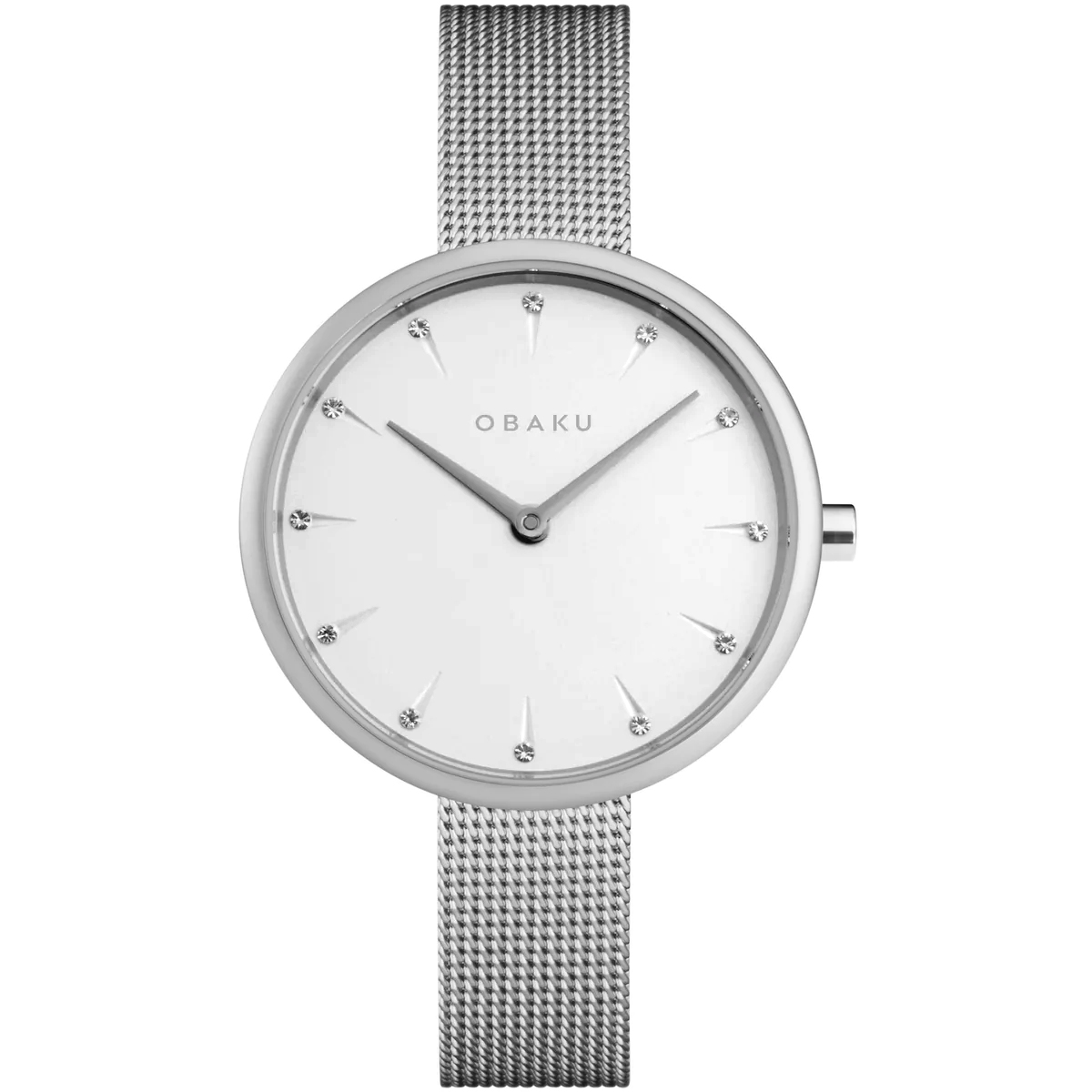 V233LXCIMC Notat Quartz White Dial Ladies Watch