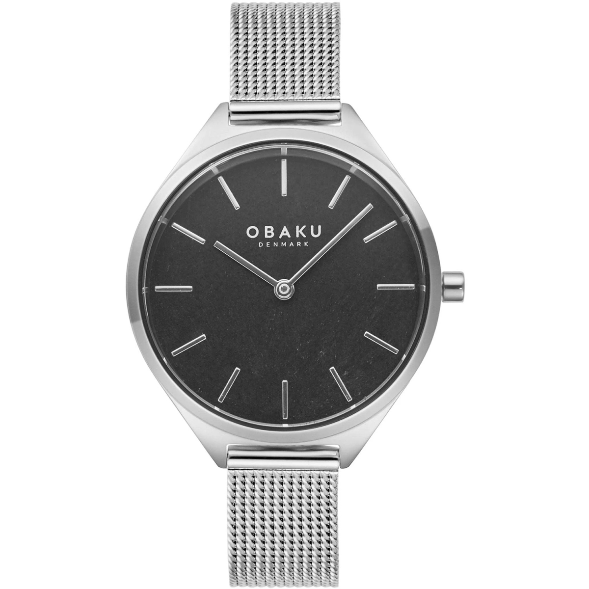 V257LHCNMC Kaffe Quartz Black Dial Ladies Watch