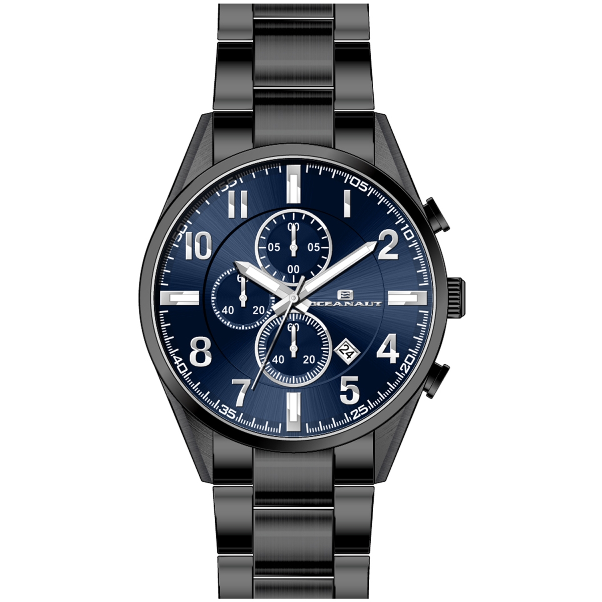 OC5859 Escapade Quartz Blue Dial Round Mens Watch -  Oceanaut