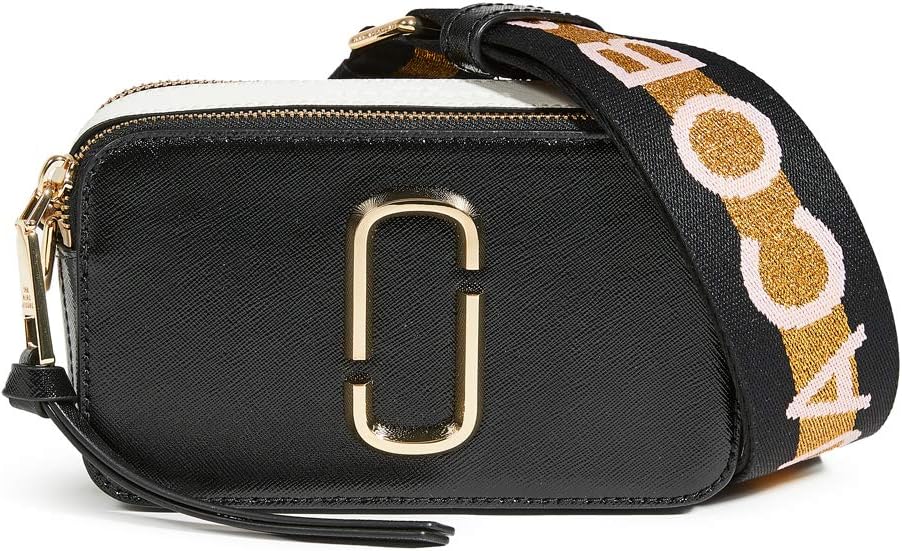 M0014146-003 The Snapshot Small Camera Bag, Black & Multi Color