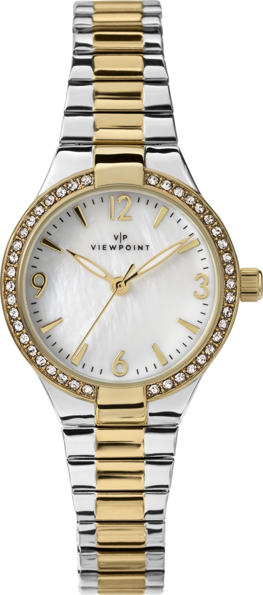 CC3D85800 Two-Tone Expansion Band Women Watch