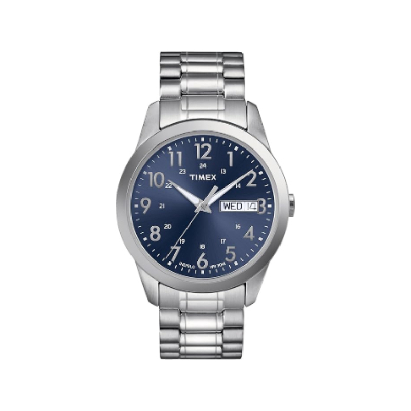 Picture of Timex TW2P67300 Indiglo Silver Tone Expansion Men Watch - Stainless Steel
