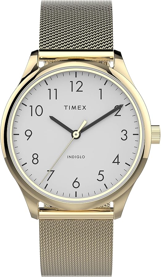 TW2V26800 Modern Easy Reader Watch for Ladies, Gold
