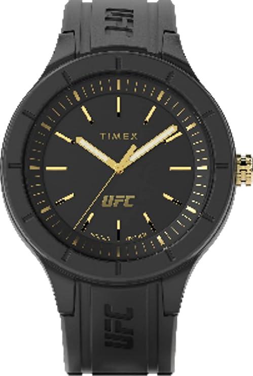 TW2V56900 38 mm UFC Strength Quartz Black Dial Unisex Watch
