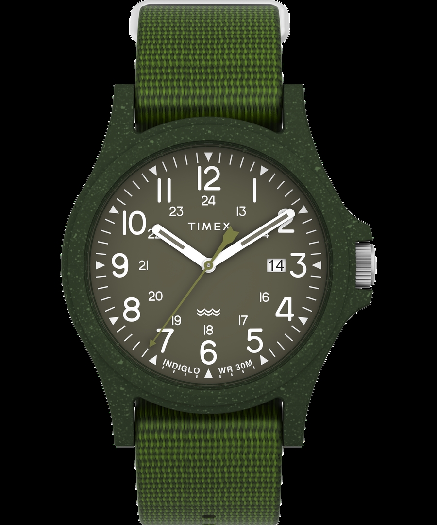 TW2V96000 40 mm Reclaim Ocean Recycled Fabric Strap Watch