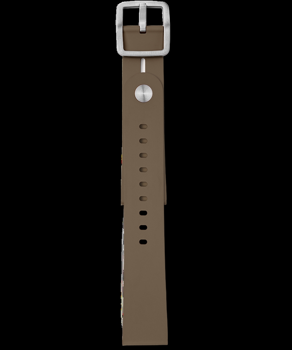 TW7C82800 20 mm Giorgio Galli S1 Automatic Soft Synthetic Rubber Strap, Tan