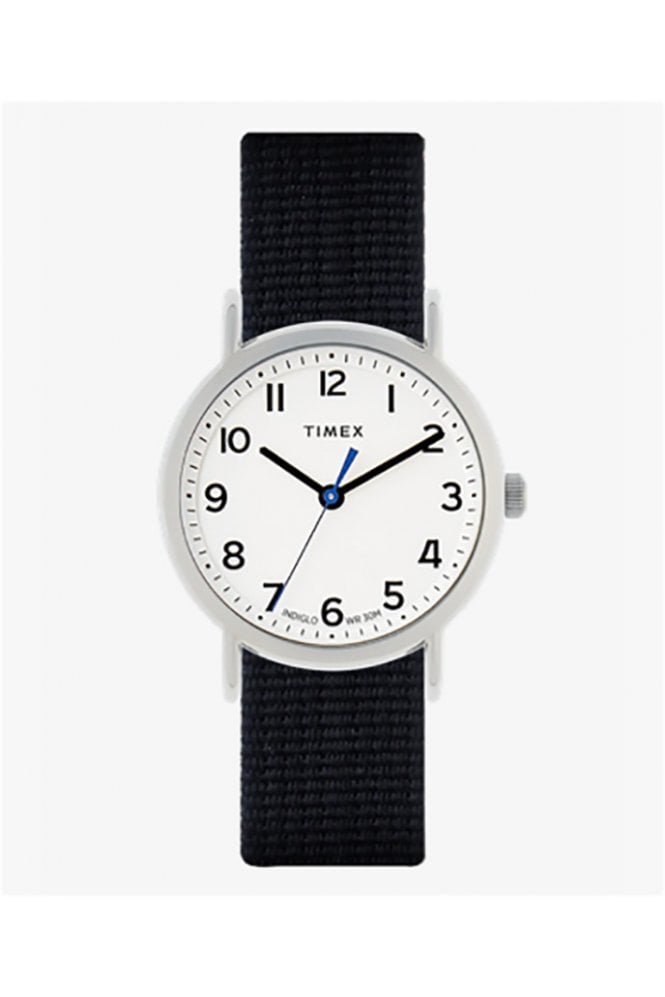 Picture of Timex TWC156400 36 mm Weekender Analog Quartz Watch&#44; Black