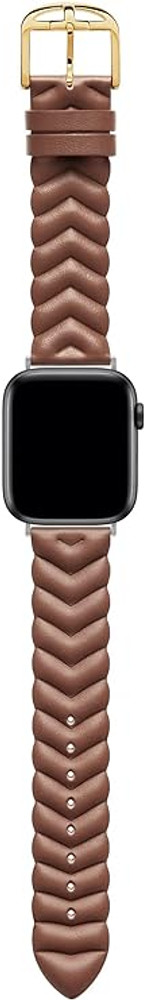 BKS38F112 Womens Apple Watch Leather Strap, Brown